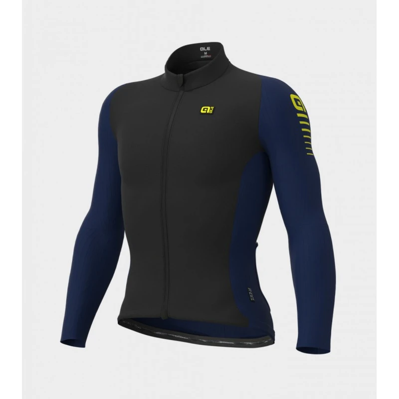 Maglia Invernale Ciclismo ALE' R-EV1 WARM RACE 2.0 Blu 2022 3 Maglia Invernale Ciclismo ALE' R-EV1 WARM RACE 2.0 Blu 2022