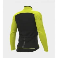 Maglia Invernale Ciclismo ALE' SOLID FONDO Giallo Fluo 2022 -Affari Ciclistici maglia invernale ciclismo ale solid fondo giallo fluo 2022 1