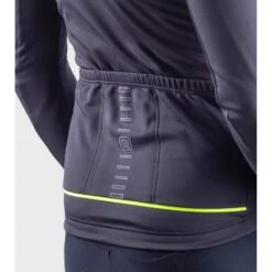 Maglia Invernale Ciclismo ALE' SOLID FONDO Nero 2022 -Affari Ciclistici maglia invernale ciclismo ale solid fondo nero 2022 5