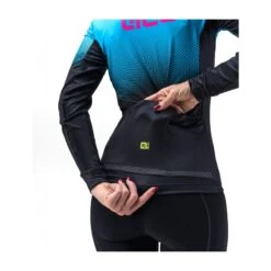 Maglia Invernale Ciclismo Donna ALE' Onda Micro Lady Manica Lunga -Affari Ciclistici maglia invernale ciclismo donna ale onda micro lady manica lunga 3