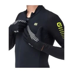 Maglia Maniche Lunghe Invernale ALE' CLIMA PROTECTION 2.0 WARM RACE Nero -Affari Ciclistici maglia maniche lunghe invernale ale clima protection 20 warm race nero 5