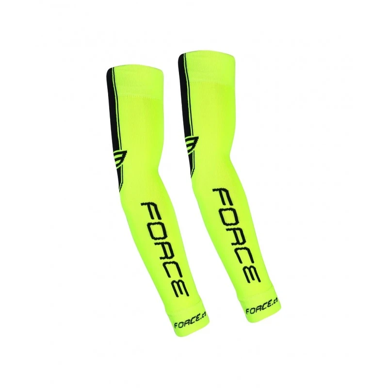 Manicotti Ciclismo FORCE Fluo 3 Manicotti Ciclismo FORCE Fluo