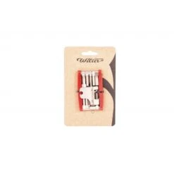 Multiattrezzo Tascabile Multifunzione WILIER Set 16 Chiavi Red CNC Light