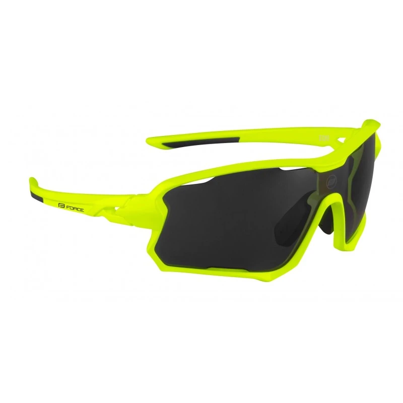 Occhiali Per Bici Ciclismo FORCE EDIE Fluo Black 3 Occhiali Per Bici Ciclismo FORCE EDIE Fluo Black