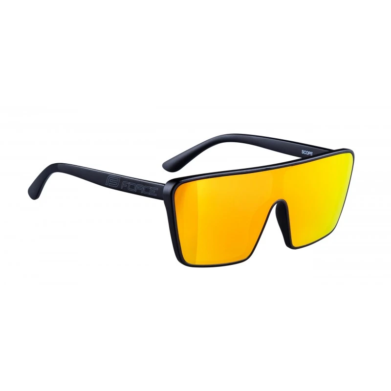Occhiali Per Bici Ciclismo FORCE SCOPE Nero Orange 4 Occhiali Per Bici Ciclismo FORCE SCOPE Nero Orange - immagine 2