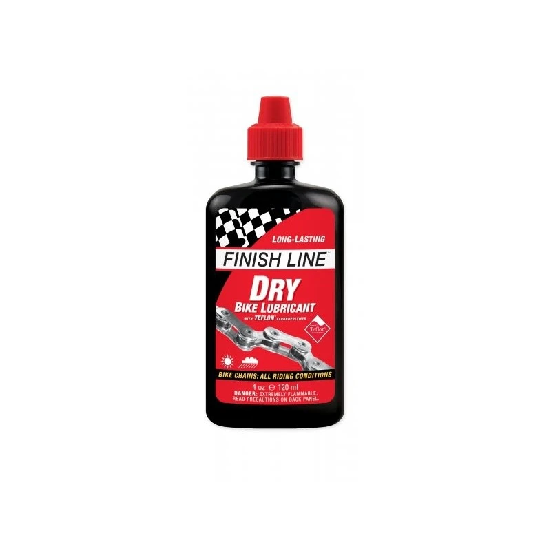 Olio Per Catena Finish Line Teflon Plus 120 Ml DRY 3 Olio Per Catena Finish Line Teflon Plus 120 Ml DRY