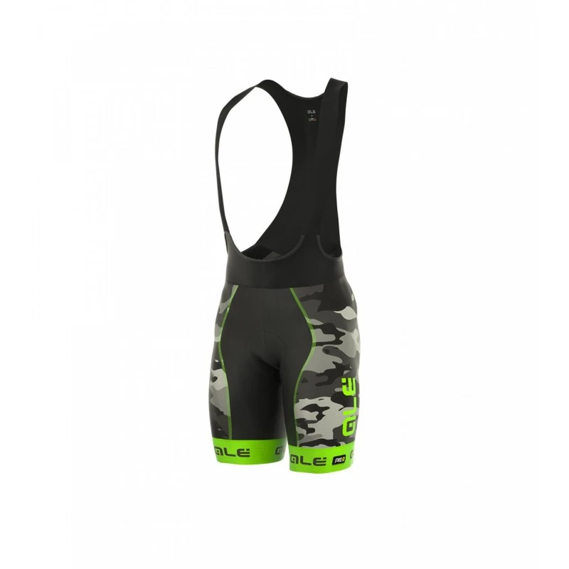 ALE Pantaloncini Ciclismo ALÈ GRAPHICS PRR Camo Verde Fluo 3 ALE Pantaloncini Ciclismo ALÈ GRAPHICS PRR Camo Verde Fluo