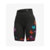 Pantaloncini Ciclismo Donna Senza Bretelle ALE' PR-R BUTTERFLY Nero