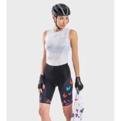 Pantaloncini Ciclismo Donna Senza Bretelle ALE' PR-R BUTTERFLY Nero 13 Pantaloncini Ciclismo Donna Senza Bretelle ALE' PR-R BUTTERFLY Nero -Affari Ciclistici pantaloncini ciclismo donna senza bretelle ale pr r butterfly nero 5