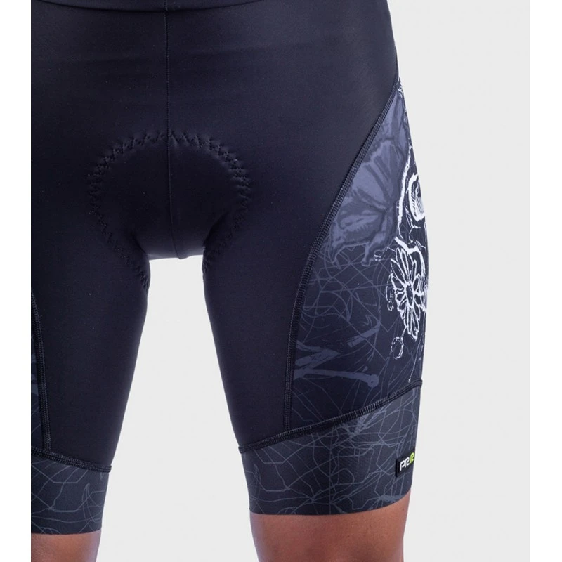 Pantaloncini Ciclismo Donna Senza Bretelle ALE' PR-R SKULL Nero 8 Pantaloncini Ciclismo Donna Senza Bretelle ALE' PR-R SKULL Nero - immagine 6
