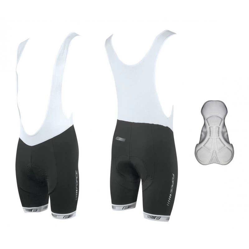 Pantaloncini Ciclismo FORCE B38 3 Pantaloncini Ciclismo FORCE B38
