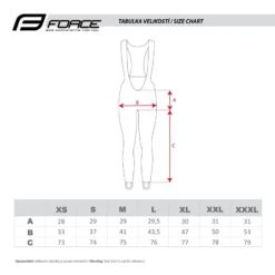 Pantaloni Lunghi Calzamaglia Ciclismo FORCE Z68 Con Fondello In GEL -Affari Ciclistici pantaloni lunghi calzamaglia ciclismo force z68 con fondello in gel 4