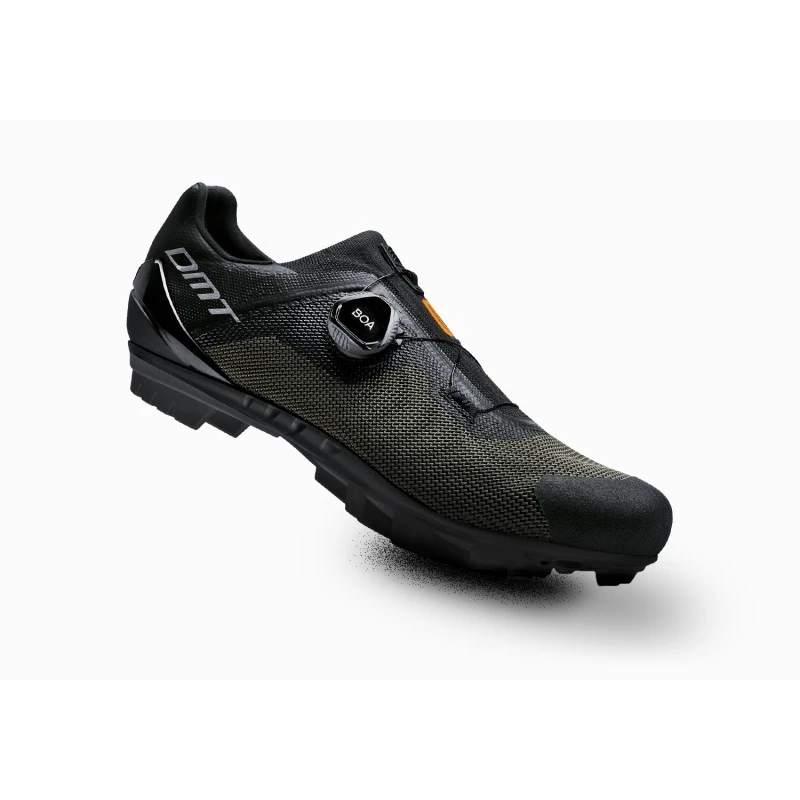 Scarpe Per MTB Gravel DMT KM4 Knit Boa Verde 3 Scarpe Per MTB Gravel DMT KM4 Knit Boa Verde